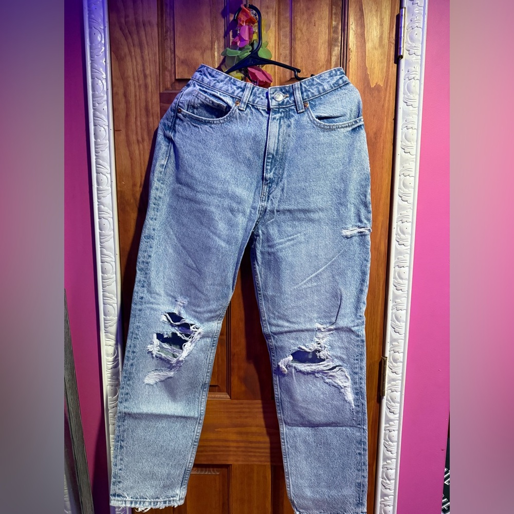 3 pairs of Zara Straight Leg Jeans